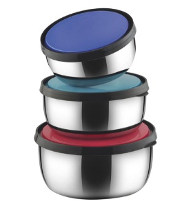 India Desire : Snapdeal : Buy Classic Essentials Classic Essentials Steel Food Container Set of 3 At Rs 199 Only [Amazon Price 575]